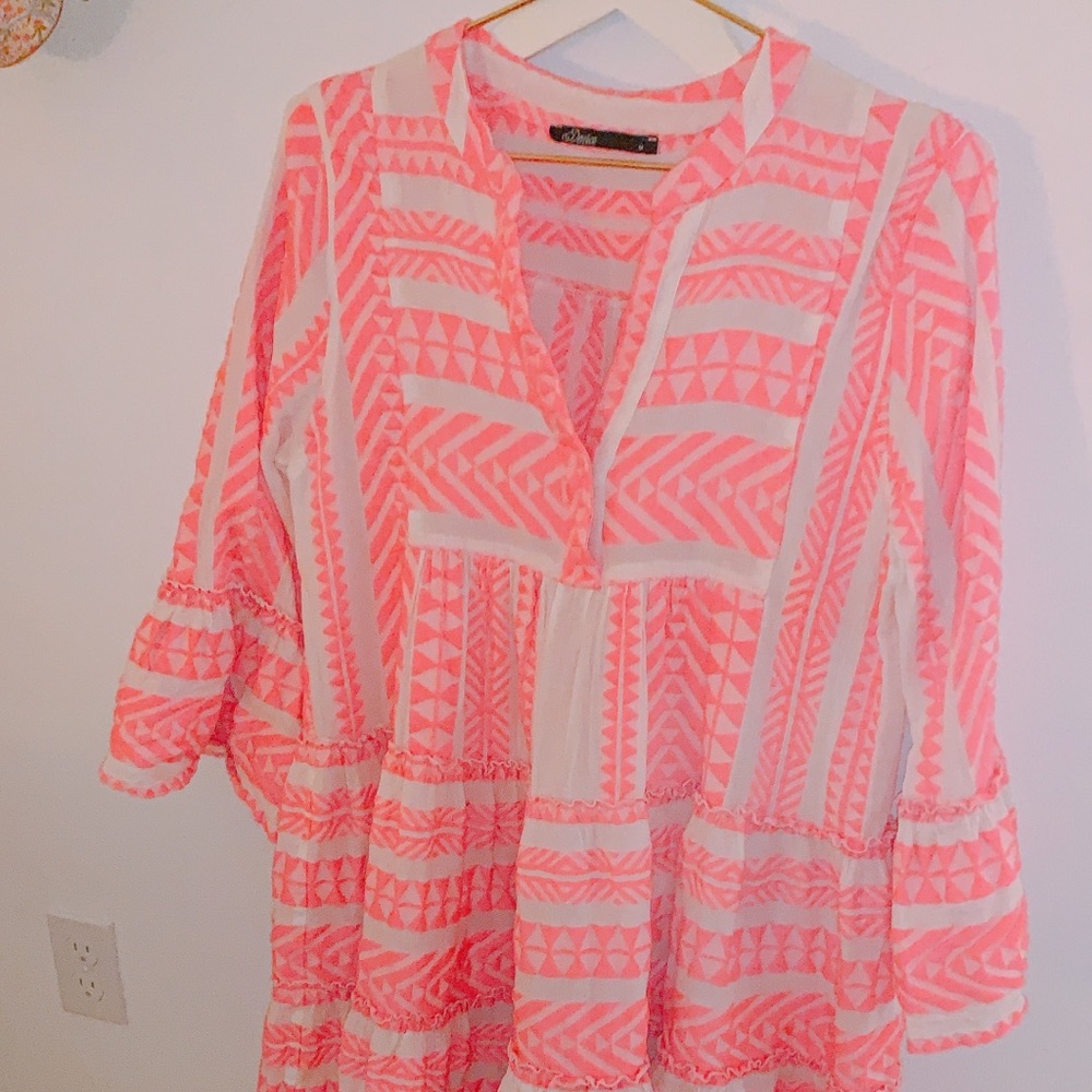 Devotion neon pink dress